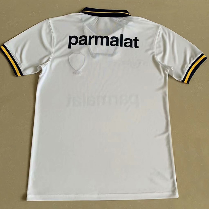 1994 Boca Juniors Away White Retro Soccer Jerse...