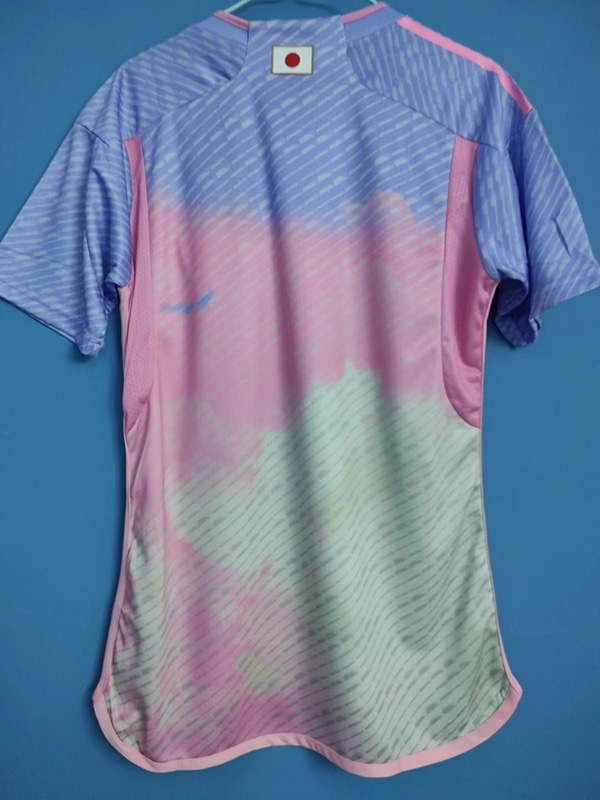 2023 Japan Purple Pink Fans Soccer Jersey 一星 (胶标)