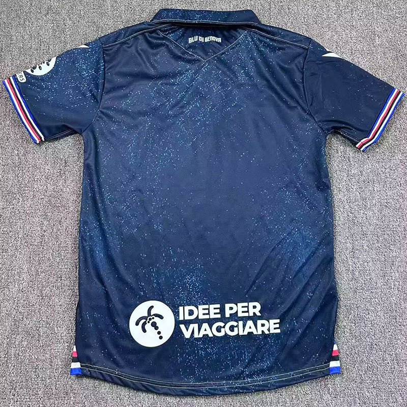 25-26 Sampdoria Third Fans Soccer Jersey