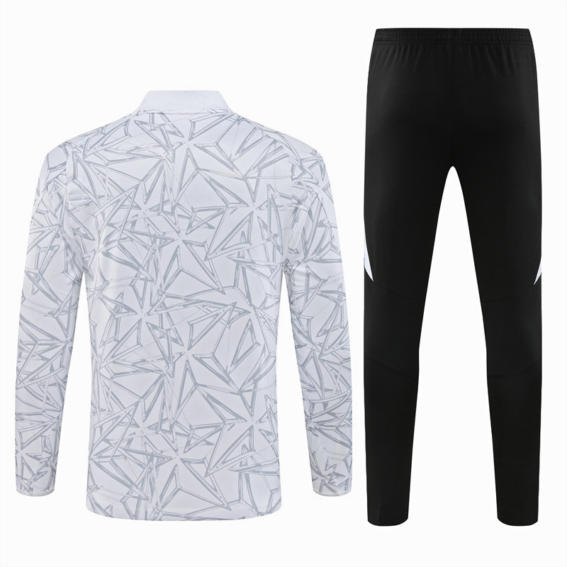 24-25 RMA White Kids Half Pull Tracksuit (童装)(半拉链)