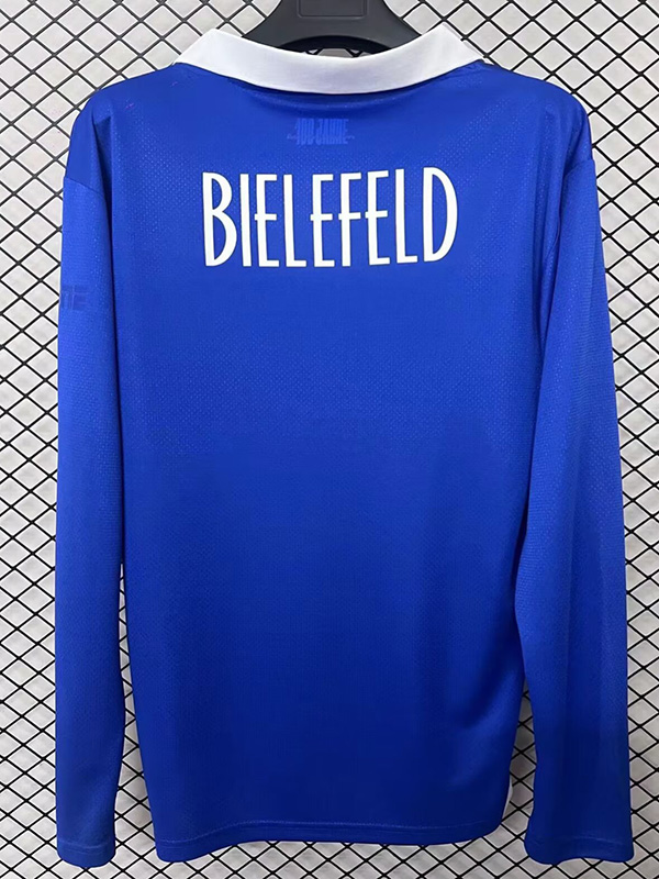 25-26 Bielefeld Blue 100th  Anniversary Long Sleeve Soccer Jersey (长袖)