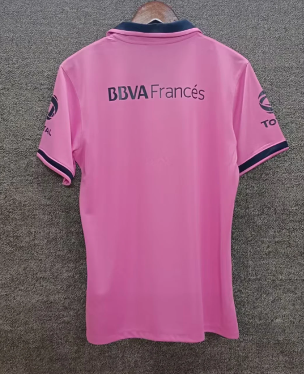 2013-2014 Boca Juniors Pink Retro Soccer Jersey