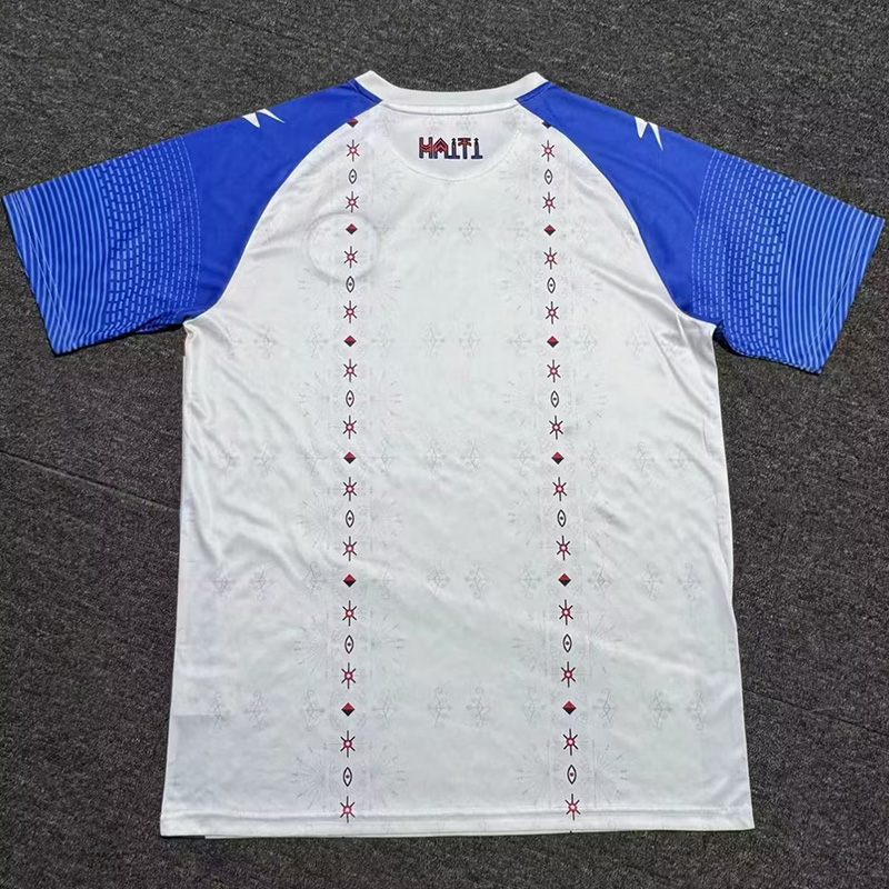 26-27 Haiti Away Fans Soccer Jersey