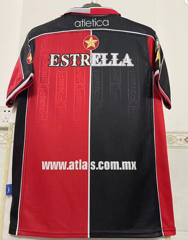 1999-2000 Atlas Home Retro Soccer Jersey