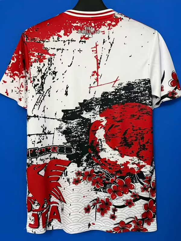 26-27 Japan Special Edition Training shirts (白红梅花月)