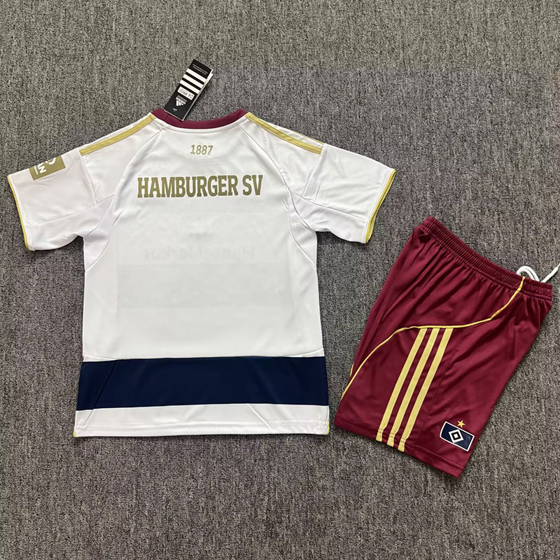 25-26 Hamburg SV 87 Bundesliga Special Edition Kids Soccer Jersey