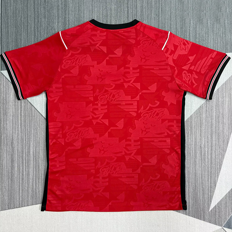 26-27 England Red Fans Soccer Jersey