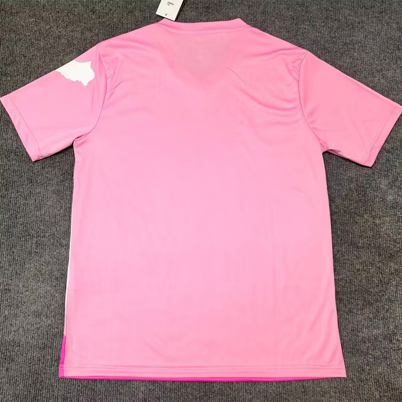 25-26 Morocco Pink White Special Edition Training shirts (英文)