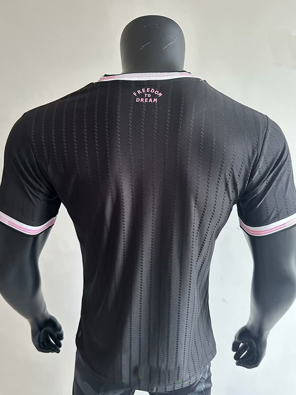 25-26 Inter Miami Special Edition Black Player Version Soccer Jersey *三叶草