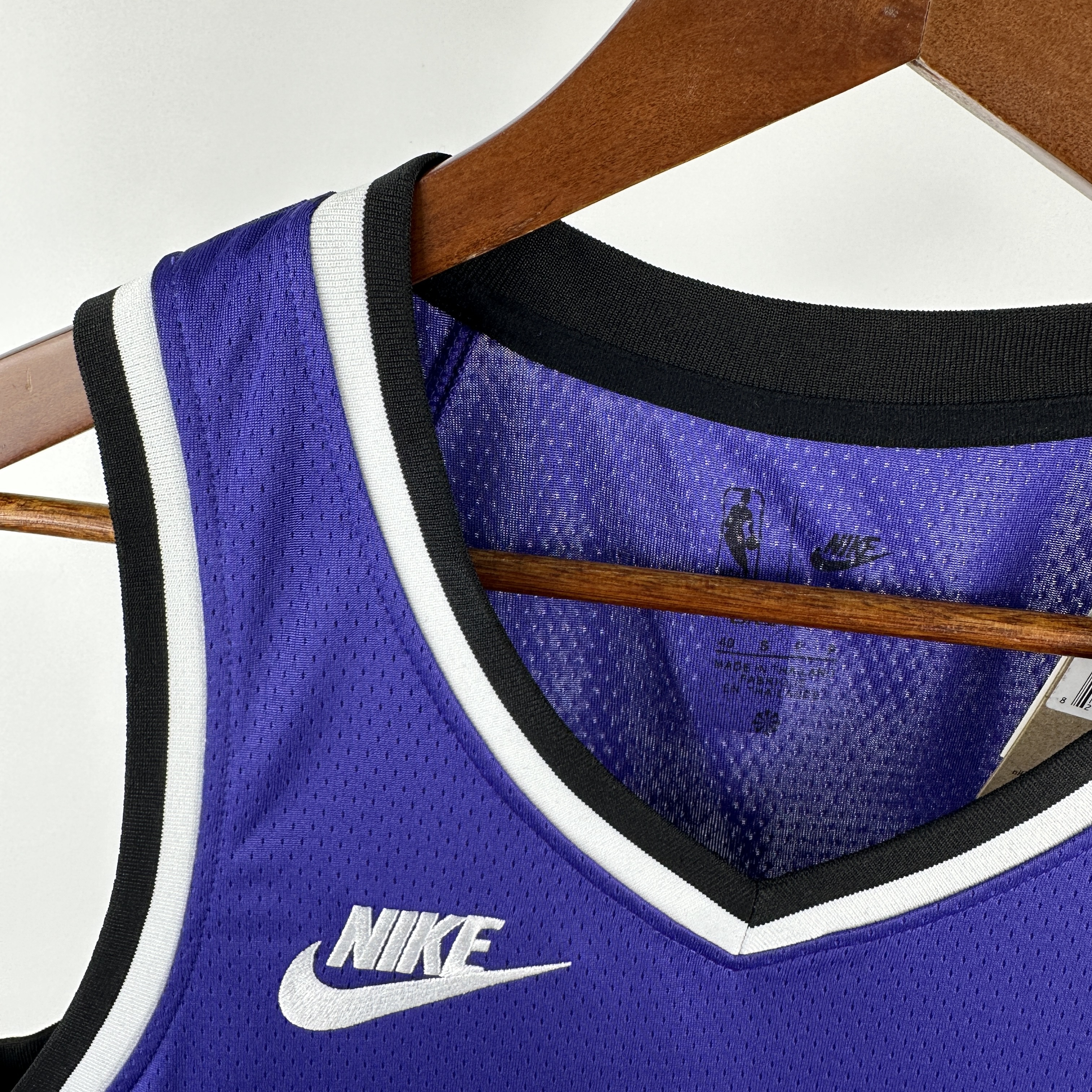 24-25 KINGS SABONIS #11 Purple Retro Top Quality Hot Pressing NBA Jersey(V领）