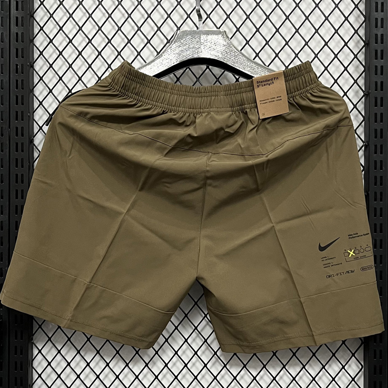 D985 NK Khaki Casual Short Pants