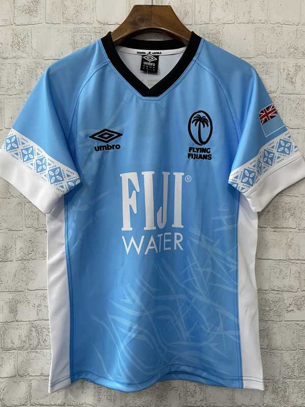 2025 FIJI Away White Rugby Jersey (圆领)