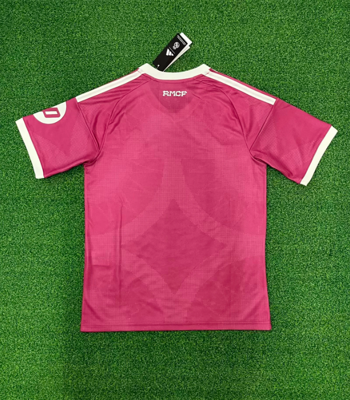 26-27 RMA Purple Pink Fans Soccer Jersey