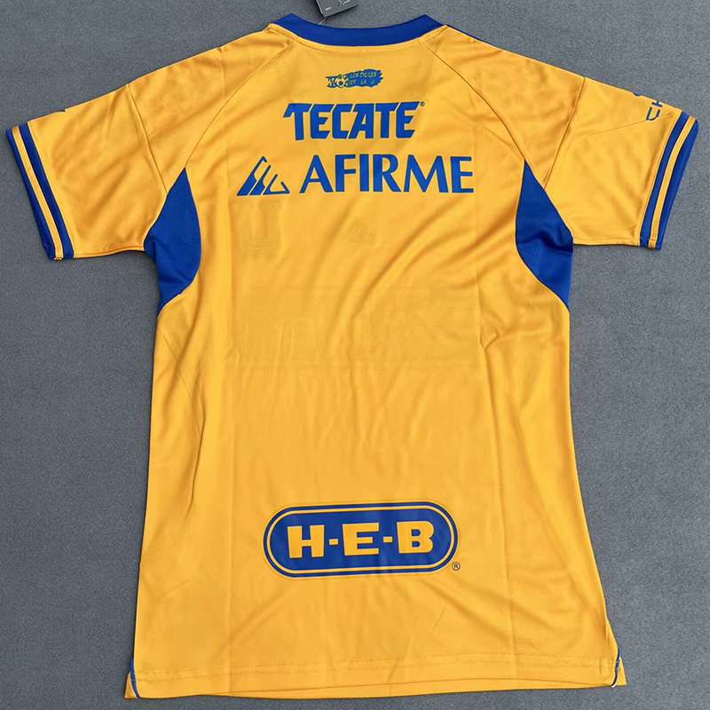 26-27 Tigres UANL Home Women Soccer Jersey (女)