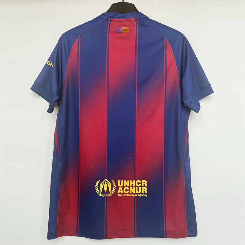 25-26 BAR Home 1:1 Fans Soccer Jersey
