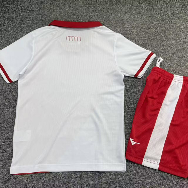 26-27 Monaco Home Kids Soccer Jersey