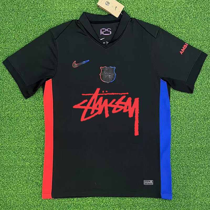 24-25 BAR Away Print Personalized AD Fans Soccer Jersey
