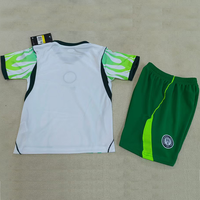 26-27 Nigeria Away Kids Soccer Jersey