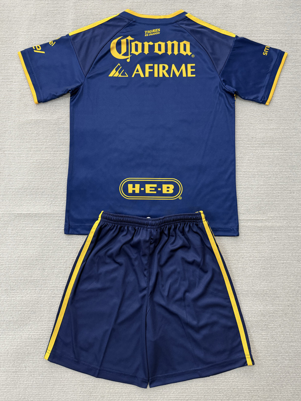 26-27 Tigres UANL Away Kids Soccer Jersey