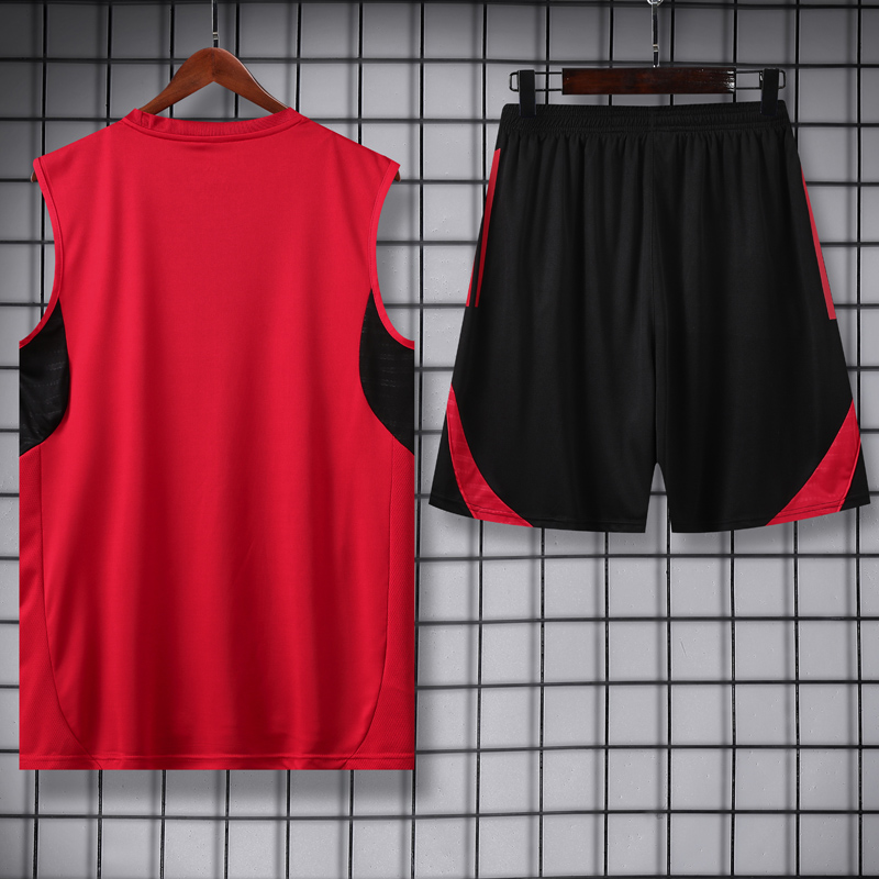 25-26 Man Utd Red Tank top and shorts suit