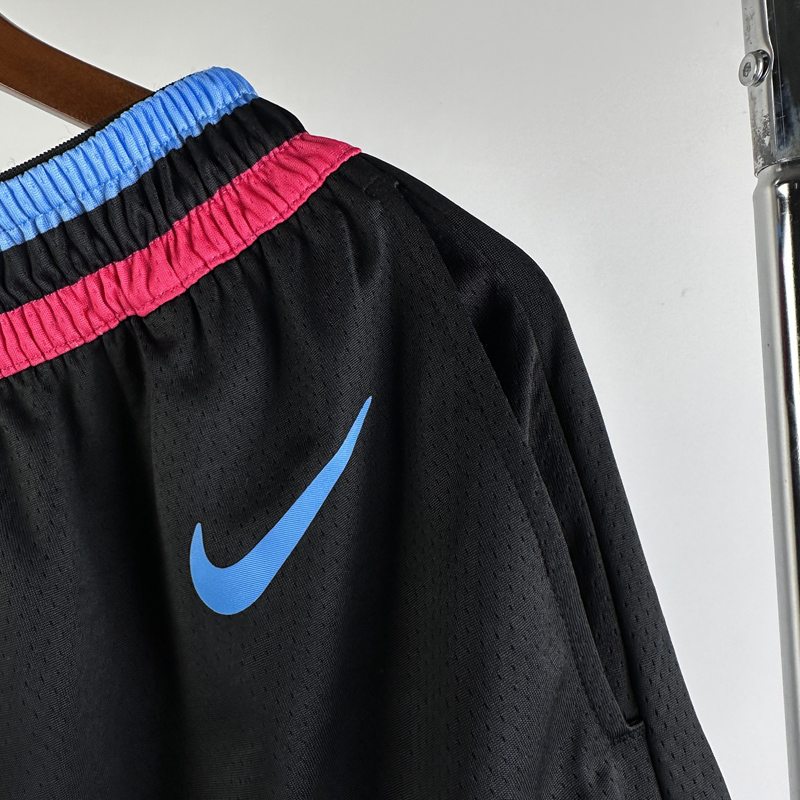 23-24 HEAT Black South Coast Top Quality NBA Pants