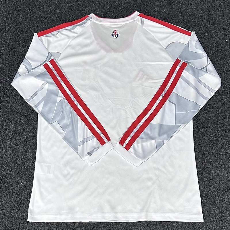 26-27 Universidad De Chile Grey Long Sleeve Soccer Jersey (长袖)