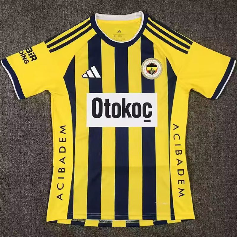 26-27 Fenerbahce Home Player Version Soccer Jersey (全广告)
