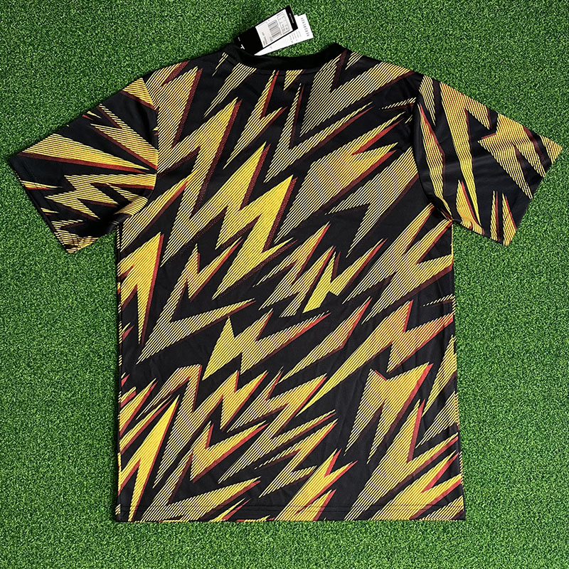 25-26 Roma Yellow Black Training shirts