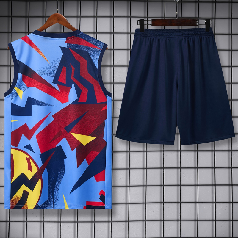 25-26 BAR Light blue Tank top and shorts suit