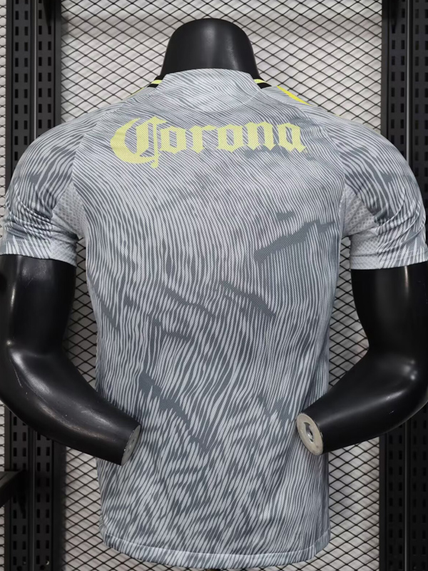 25-26 Club America Grey Player Version Soccer Jersey