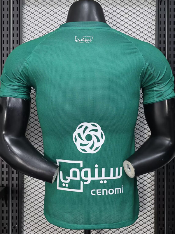 25-26 Al-Ahli Saudi Green Player Version Soccer Jersey