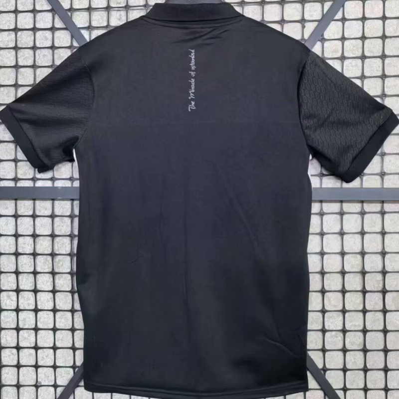 25-26 LIV Black Polo Short Sleeve (有领)