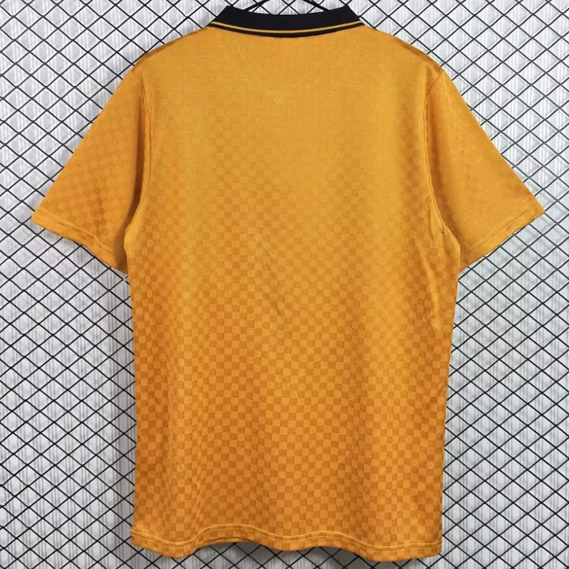 1990-1991 Wolves Home Retro Soccer Jersey