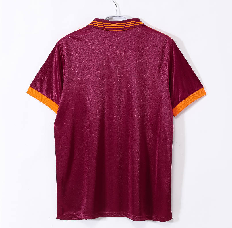 1992-1994 Roma Home Retro Soccer Jersey