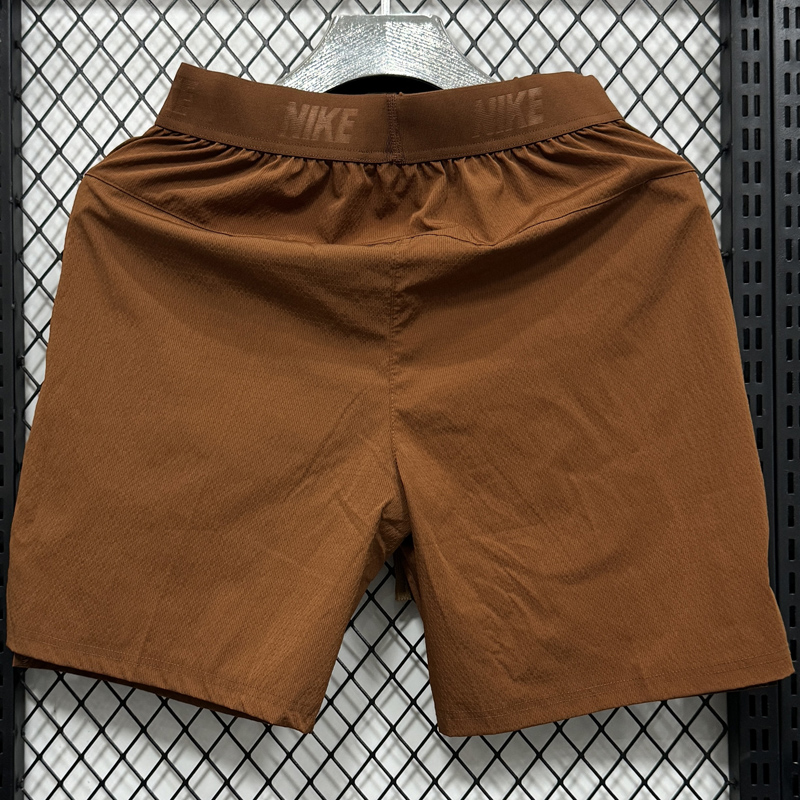 D3302 NK Brown Casual Short Pants
