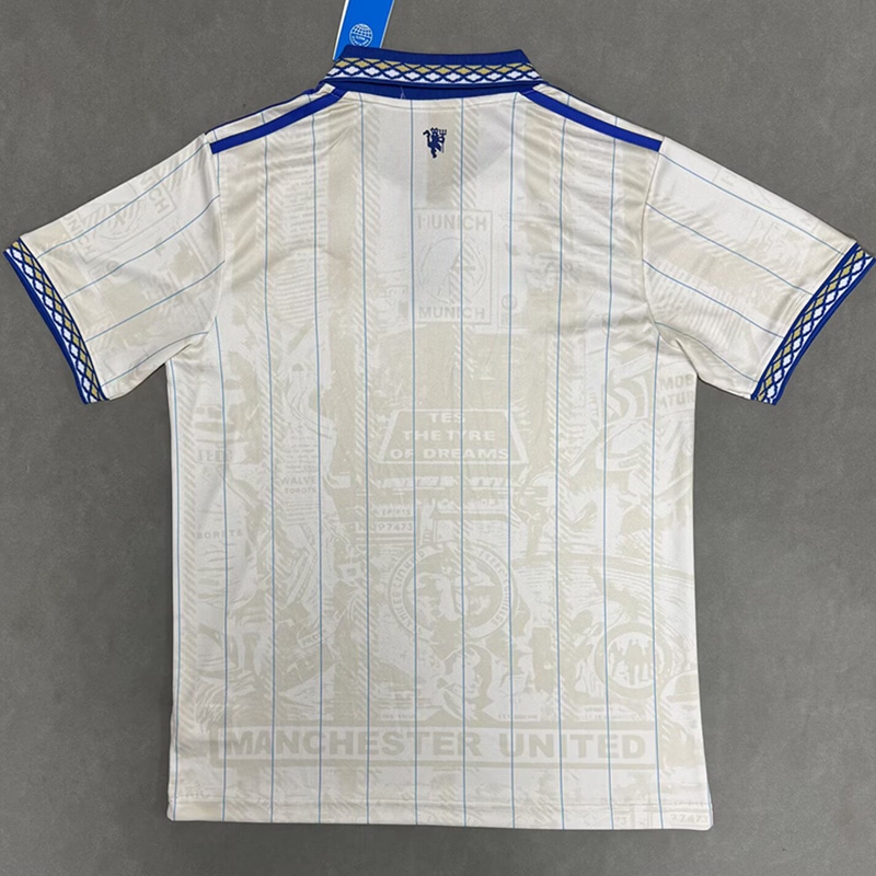 26-27 Man Utd Beige Polo Short Sleeve