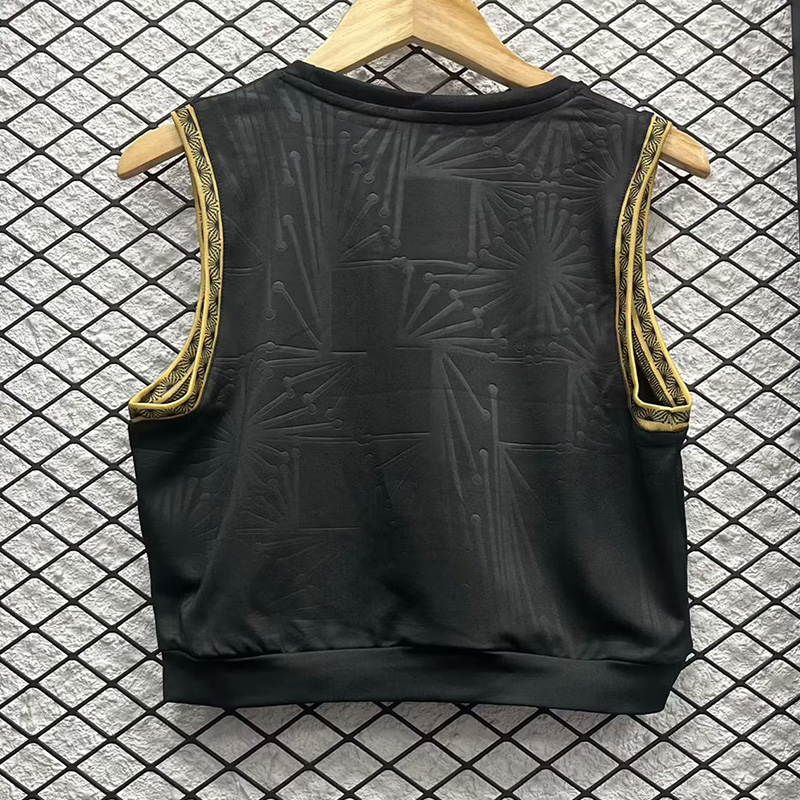 25-26 Mexico Gold Cup Black Women Yoga Vest (女)