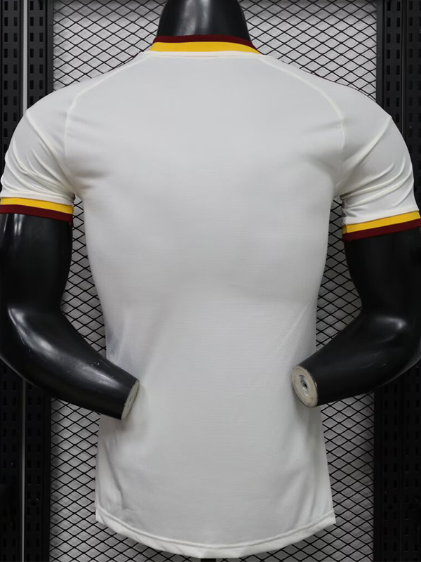 26-27 Roma White Special Edition Player Version Soccer Jersey