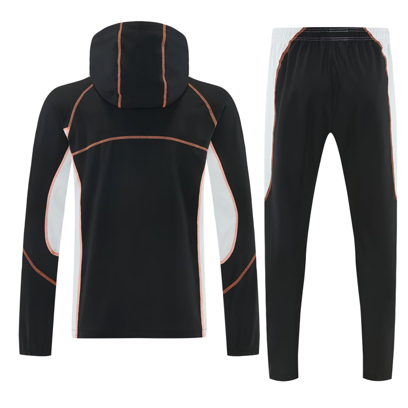 26-27 CHE Black Windbreaker Suit (Hoodie)(风衣套装)