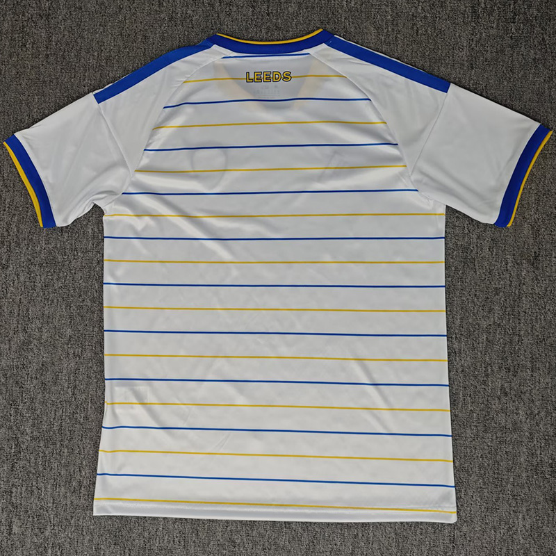 26-27 Leeds United Home Fans Soccer Jersey