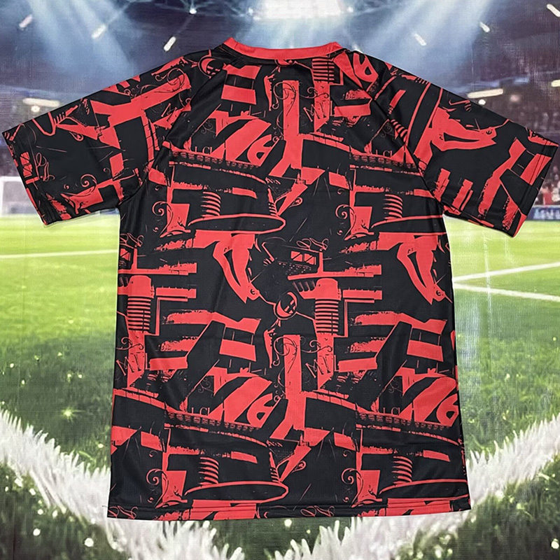 26-27 ACM Red Black Training shirts