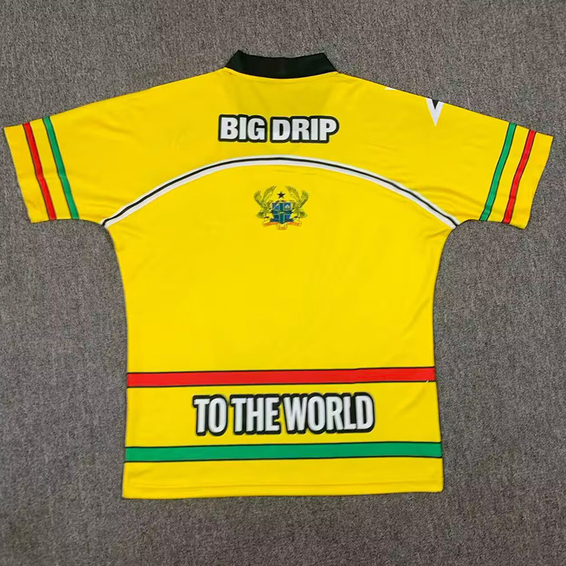26-27 Ghana Yellow Casual Edition Training shirts