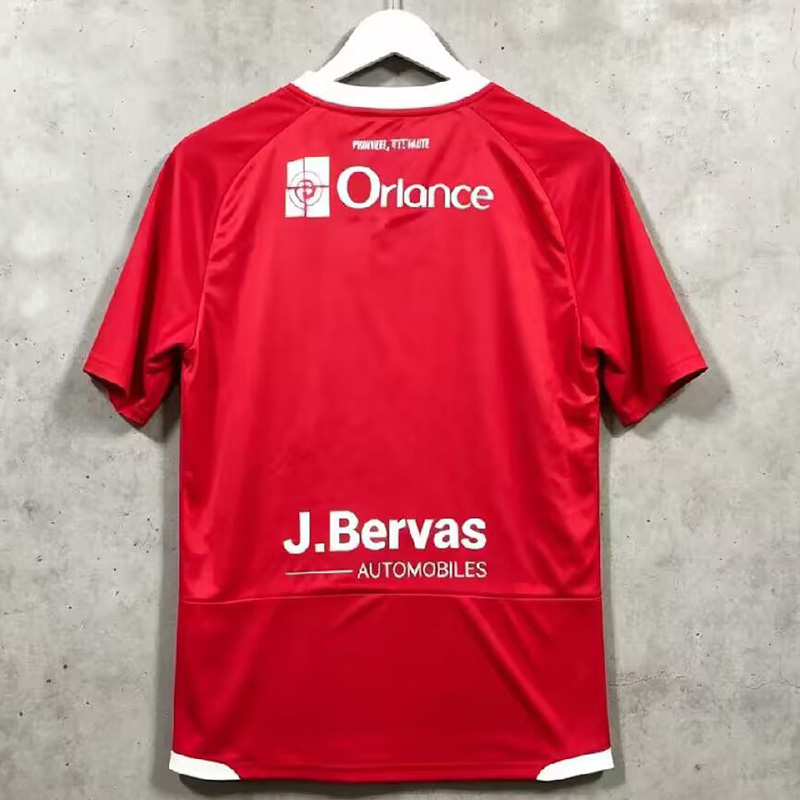 26-27 Stade Brestois Home Fans Soccer Jersey