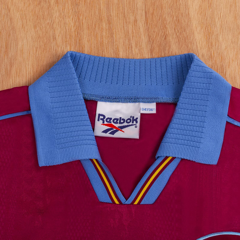 1995-1997 Aston Villa Home Retro Soccer Jersey
