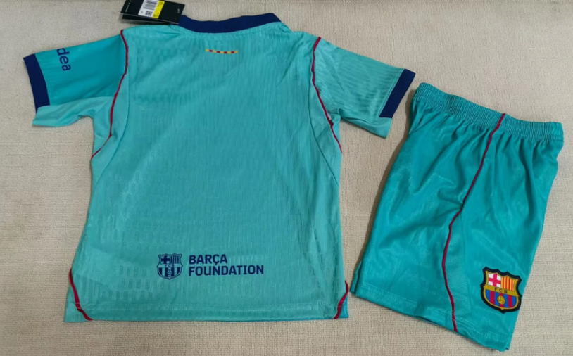 26-27 BAR Thir Kids  Player Soccer Jersey  (球员童装)