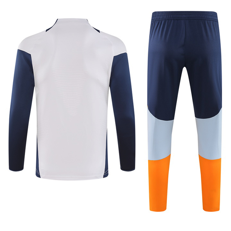 24-25 RMA White Long Sleeve Training Tracksuit