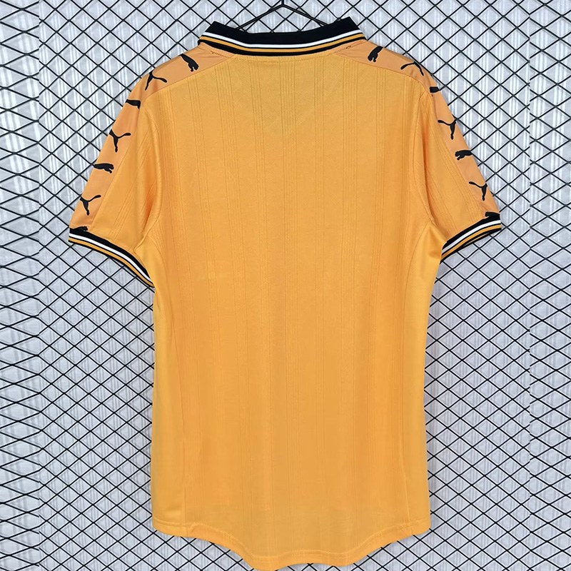 1998-1999 Wolves Home Retro Soccer Jersey