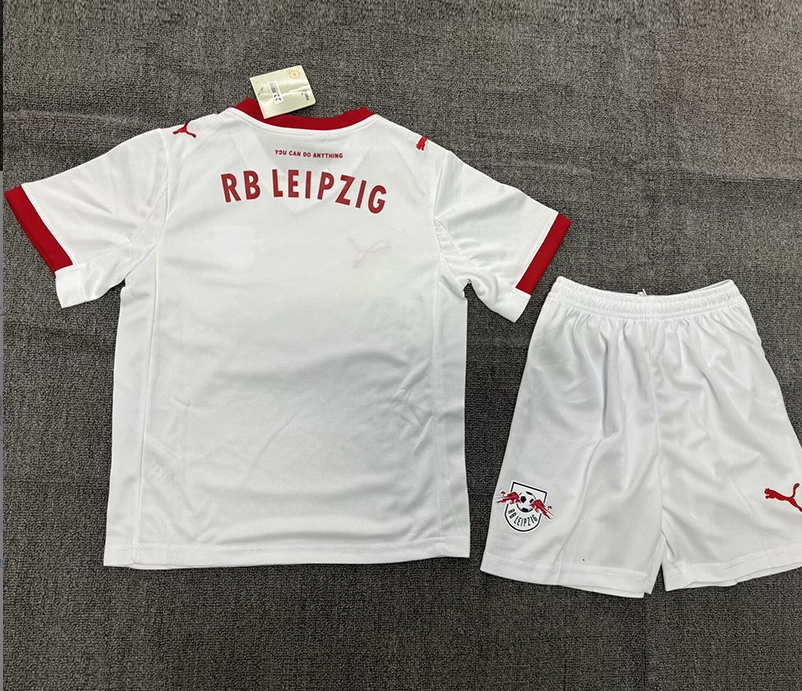 25-26 RB Leipzig Home Kids Soccer Jersey