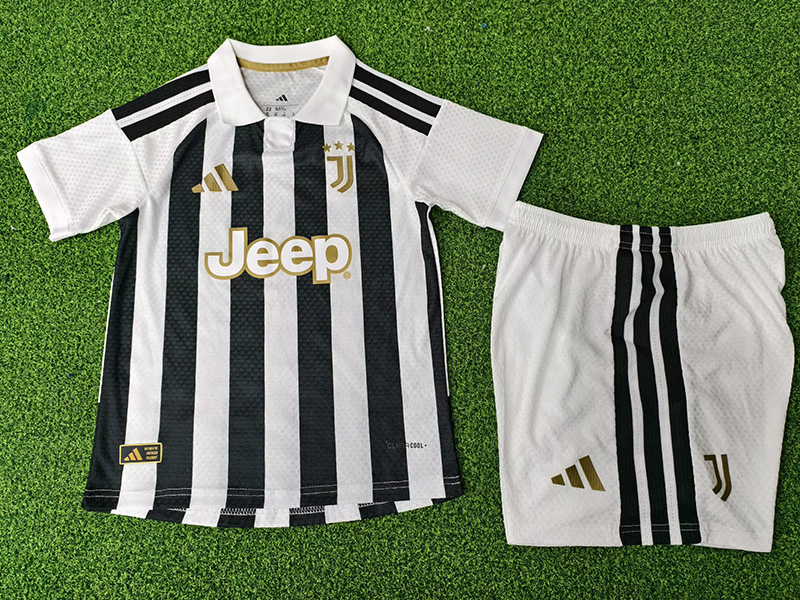 26-27 JUV Home Kids Player Version Soccer Jersey (球员童装)