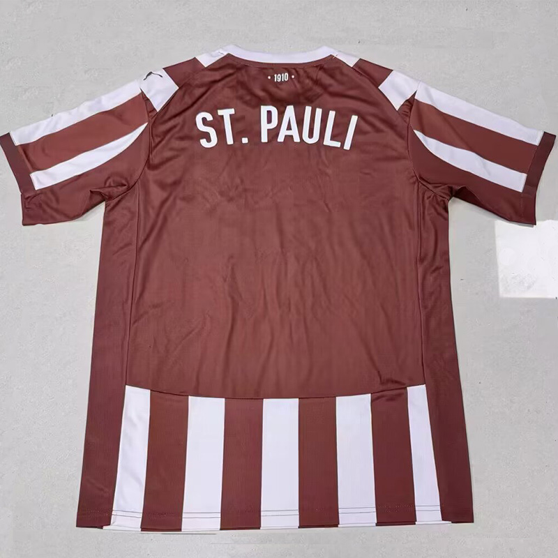 25-26 ST PAULI Home Fans Soccer Jersey